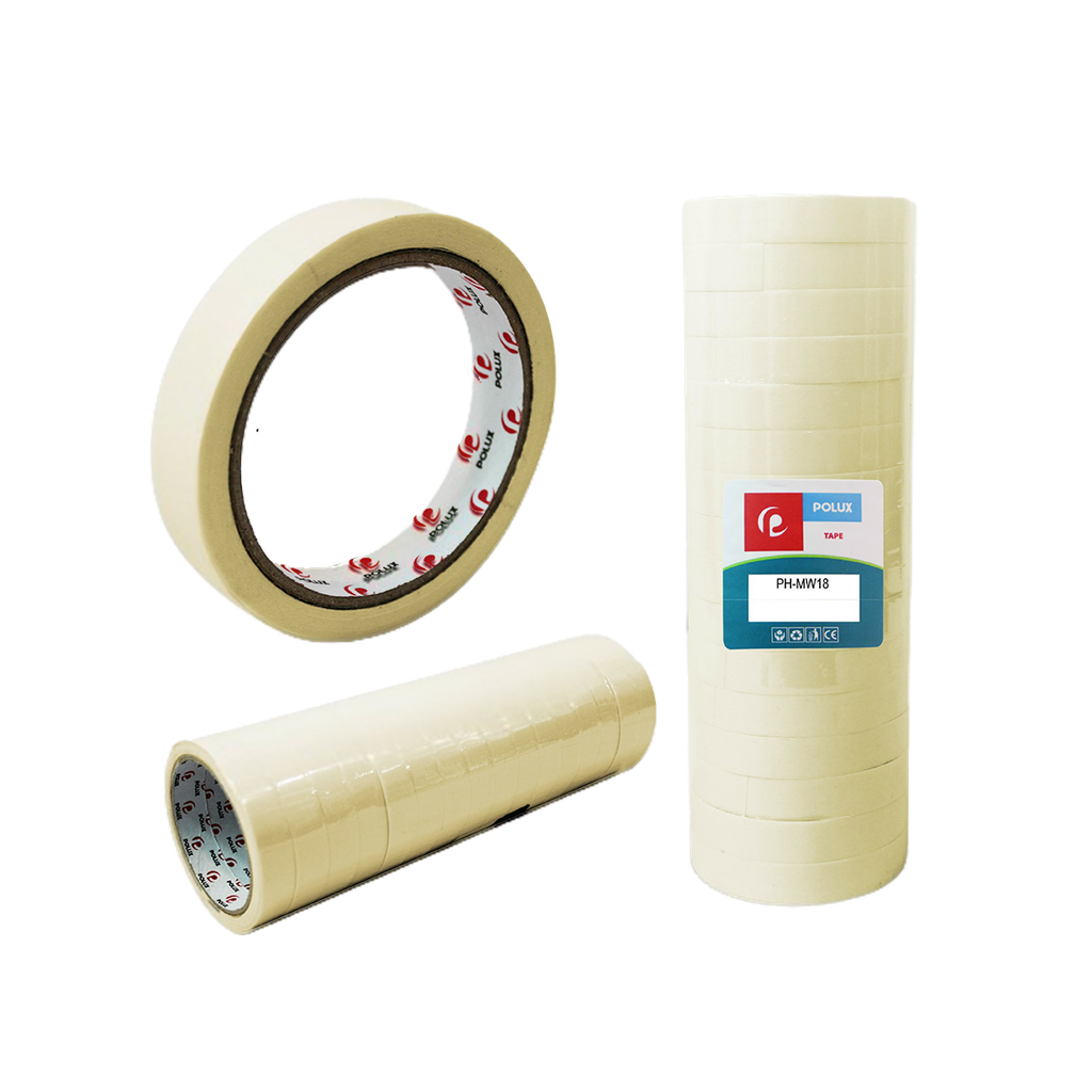 TIRRO MASKING TAPE 18MM x 20MTS UNID POLUX