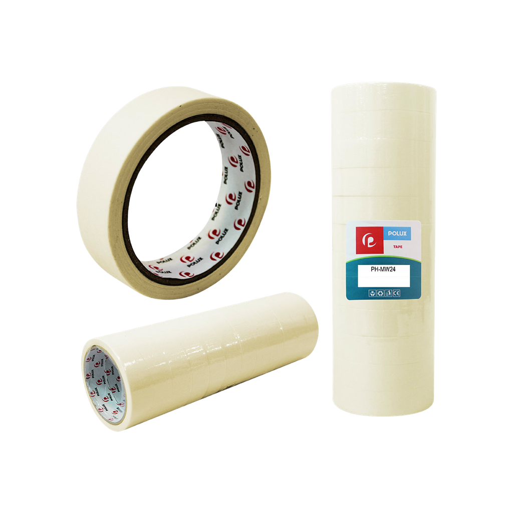 TIRRO MASKING TAPE 24MM x 20MTS UNID POLUX