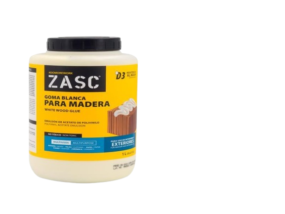 PEGA BLANCA PARA MADERA 1 LITRO - 35.27 OZ UNID ZASC
