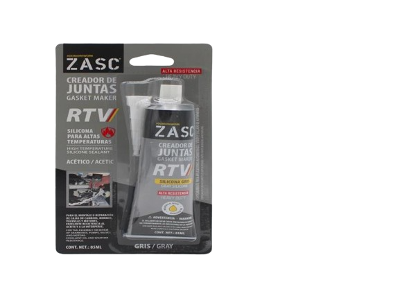 SILICON GRIS CREADOR DE JUNTAS 85 ML UNID ZASC