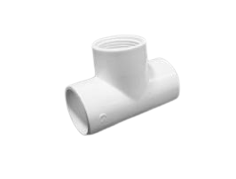 TEE PVC ROSCADA Y LISA DE 1" UNID S/M