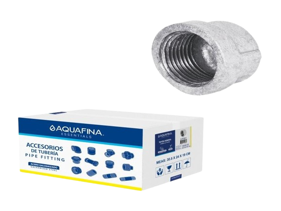 TAPÓN HEMBRA  GALVANIZADO  1" HR UNID AQUAFINA