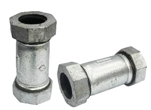 UNION JUNTA DRESSER GALVANIZADA 1" UNID S/M