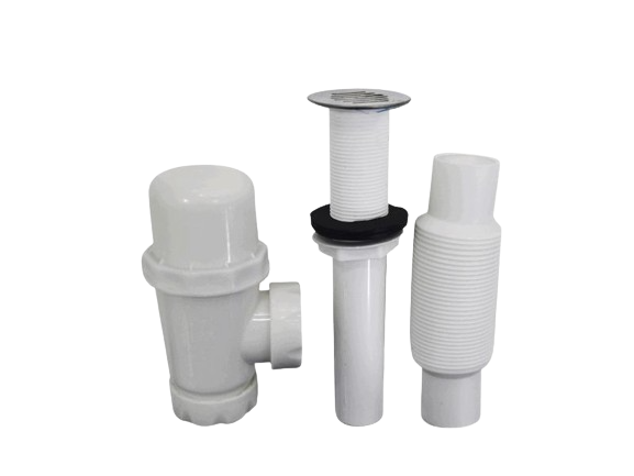 DESAGUE PARA LAVAMANOS CON SIFON EXPANSIBLE 1 1/4" UNID AQUA PLUS