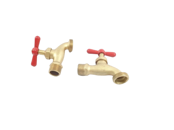 LLAVE DE JARDIN METALICA LIVIANA 1/2" COLOR BRONCE UNID S/M