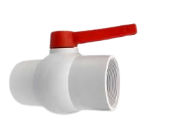 VALVULA DE BOLA PVC 4" ROSCADA UNID S/M