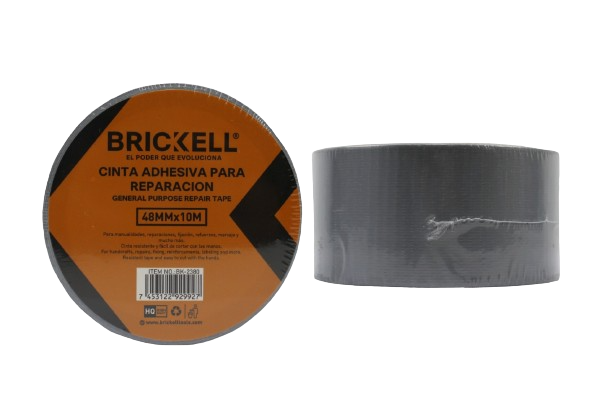 CINTA PARA DUCTO-REFRIGERACION DE ALUMINIO 48MMx10MTS UNID BRICKELL