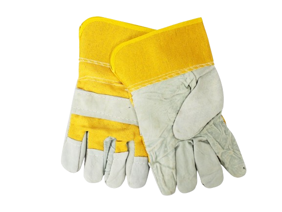 GUANTES DE CARNAZA CORTO ROFORZADO PAR UNID MAXI TOOLS