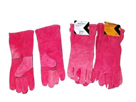 GUANTES PROFESIONAL PARA SOLDAR 16" PAR UNID BRICKELL