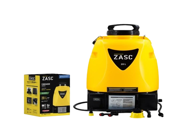 FUMIGADOR MOCHILA CAPACIDAD 20L PESO=5KG 12V BATERIA UNID ZASC