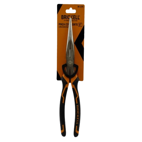 ALICATE PROFESIONAL PUNTA LARGA DE CORTE 8" UNID BRICKELL