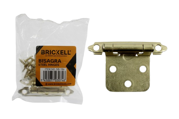 BISAGRA PARA MUEBLE/COCINA 1,5MM PAR UNID BRICKELL