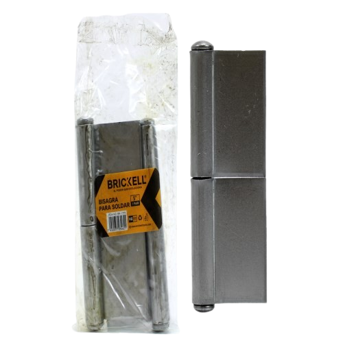 BISAGRA PARA SOLDAR 5"X5" 2PZAS UNID BRICKELL
