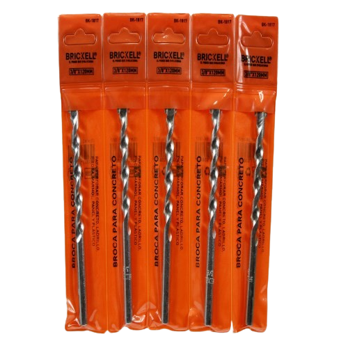 BROCAS PARA CONCRETO 3/8" UNID BRICKELL