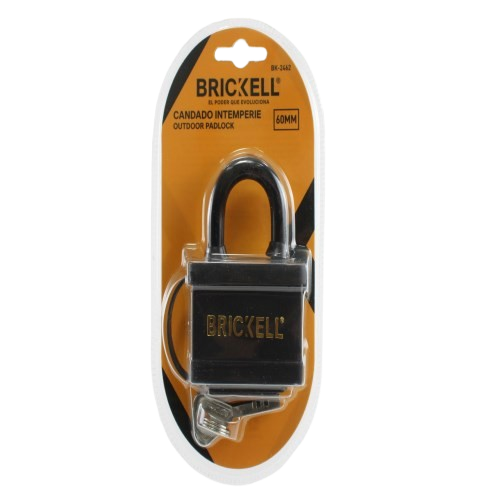 CANDADO DE INTEMPERIE 60MM UNID BRICKELL