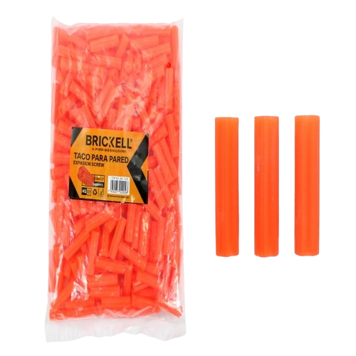 RAMPLUG PLASTICO 3/8 x 1,5" 250 PZAS UNID BRICKELL