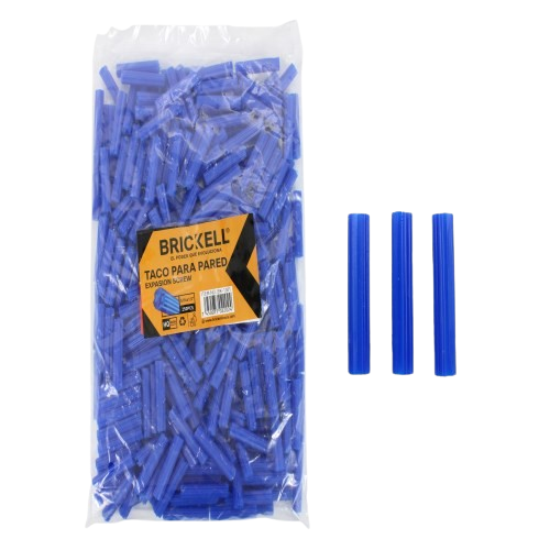 RAMPLUG PLASTICO 5/16 x 1,5" 250 PZAS UNID BRICKELL