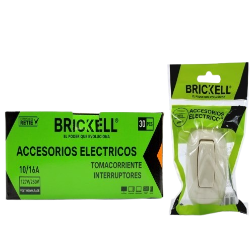 INTERRUPTOR  TIPO TORTUGA SUPERFICIAL UNID BRICKELL