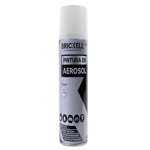 SPRAY PINTURA 450ML COLOR BLANCO #40 UNID BRICKELL