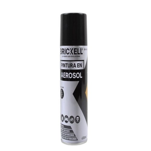 SPRAY PINTURA RESIST. CALOR 450ML NEGRO #1200 UNID BRICKELL