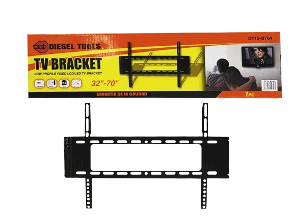 BASE DE TV FIJA 32" A 70" SOPORTA 25 KG UNID DIESEL TOOLS