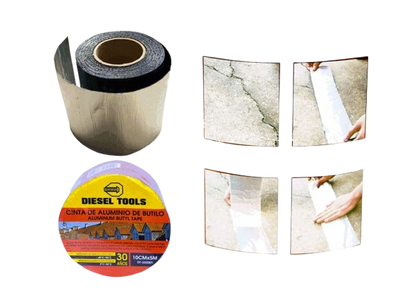 CINTA DE BUTILO 3" X 5 METROS UNID DIESEL TOOLS