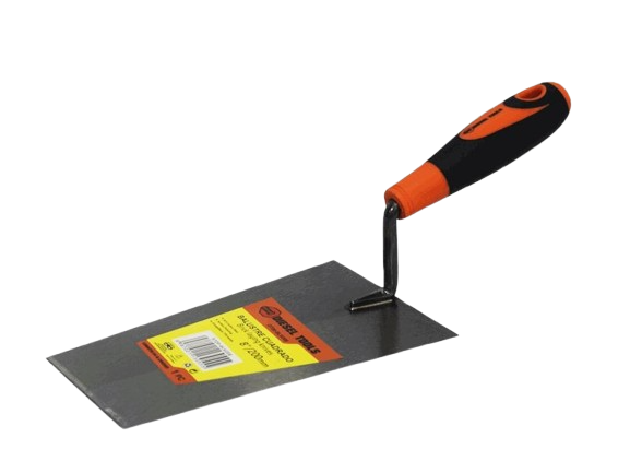 PALUSTRA LLANA CUCHARA RECTANGULAR 8" MANGO COMA UND DIESEL TOOLS