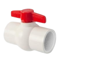 VALVULA DE BOLA PVC 1 1/4" ROSCADA UNIQ S/M