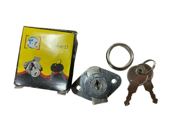 CERRADURA DE ESCRITORIO CON LLAVES UNID S/M