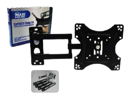 BASE DE TV MOVIBLE 14" A 55" SOPORTA 50 KG UNID MAXI TOOLS