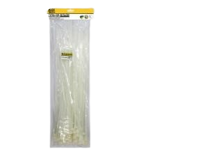 TIRRAP ZUNCHO BLANCO 9x500MM 100 PZAS UNID MAXI TOOLS