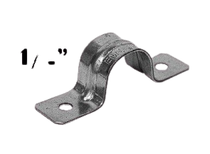 ABRAZADERA EMT 1/2" DOS PATAS UNID ORIX