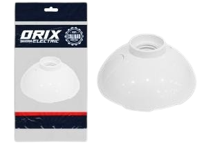 SOCATE PLAFON PLASTICO ROSCA E27 127-250V UNID ORIX