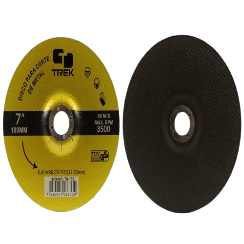 DISCO PARA PULIR 7" (180 CM) EJE 7/8" UNID TREK