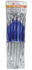SET DESTORNILLADOR 6 PZAS UNID TREK