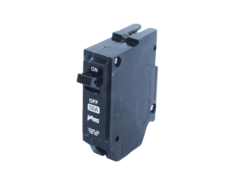 BREAKER INTERRUPTOR DE CIRCUITO THQL EMPOTRAR SIMPLE 50A UNID V-TEG