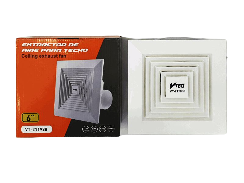 EXTRACTOR DE AIRE 6 PULG UNID V-TEG