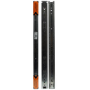CORREDERA RIEL TELESCOPICA CON BALINERAS 50CM UNID BRICKELL