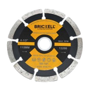 DISCO DIAMANTADO SEGMENTADO 4 1/2" 115MM UNID BRICKELL
