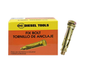 RAMPLUG METALICO DE ANCLAJE 7/16" 30 PZAS UNID DIESEL TOOLS