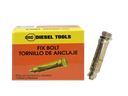 RAMPLUG METALICO DE ANCLAJE 9/16" 50 PZAS UNID DIESEL TOOLS
