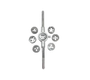 SET DE TARRAJAS 8 PZAS (M3-M12) UNID DIESEL TOOLS