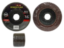DISCO FLAP DE PULIR 4 1/2" DE 40 GR UNID MAXI TOOLS