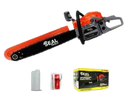 MOTO SIERRA 52CC-1800W ARRANQUE 2800RPM 2 TIEMPOS CON ESPADA 55CM UNID SEAL TOOLS