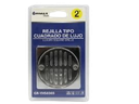 REJILLA DESAGÜE DE PISO DE LUJO CROMADA 2" UNID GRIMAX