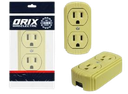 TOMA CORRIENTE DOBLE CON TIERRA SUPERFICIAL UNID ORIX