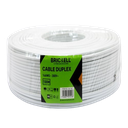 CABLE ELECTRICO SPT 14AWG ALEACION BLANCO 100 METROS UNID BRICKELL