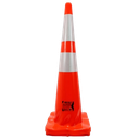 CONO REFLECTIVO 28" 1800G PVC UNID BRICKELL