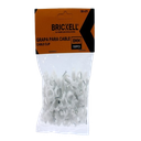 GRAPA CIRCULAR PARA CABLE 8MM 100PZAS UNID BRICKELL