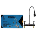 LLAVE DOBLE PARA FREGADERO ACERO INOXIDABLE 8" UNID BRICKELL